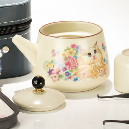 Cat Lover Tea Travel Set
