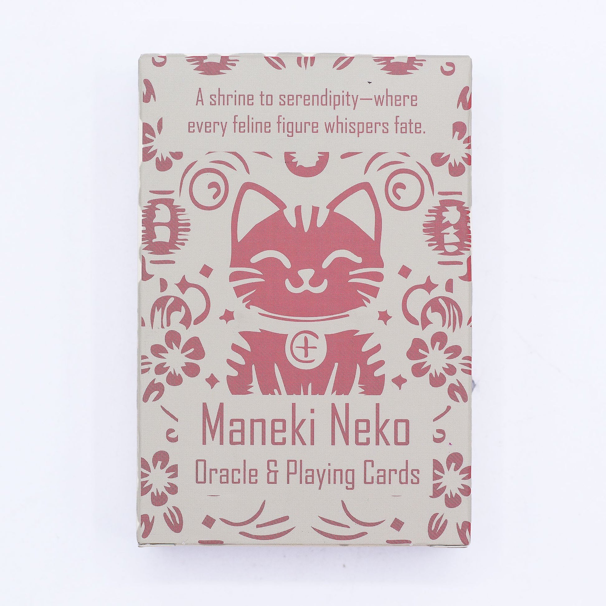 Fortune Cats Playing & Oracle Cards- Maneki Neko Deck