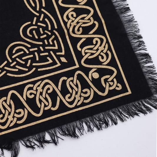 Esoteric Fringed Altar Cloth - Pentagon