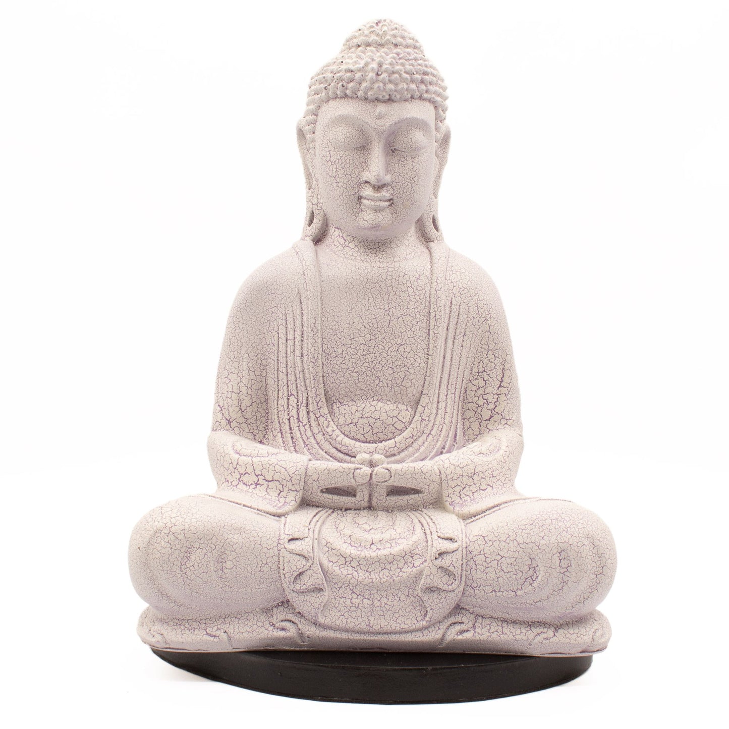 Lavender Meditation Buddha Lamp