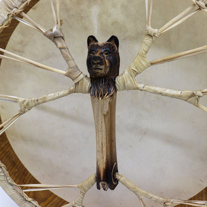Spirit of the Bear - Shaman Drum & Stick- Tunable