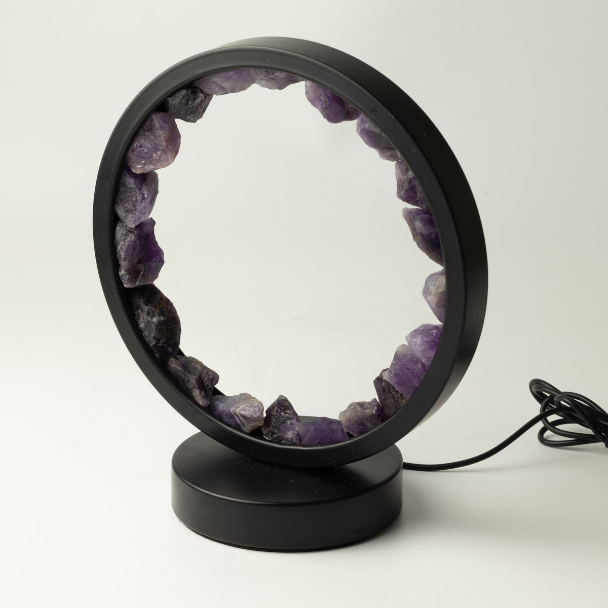 Gemstone Halo Lamp – Zen Spirit Amethyst