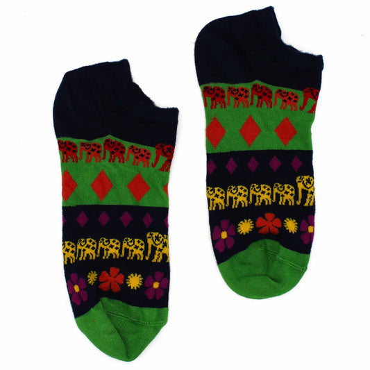 Hop Hare Bamboo Socks Low Lucky Elephant