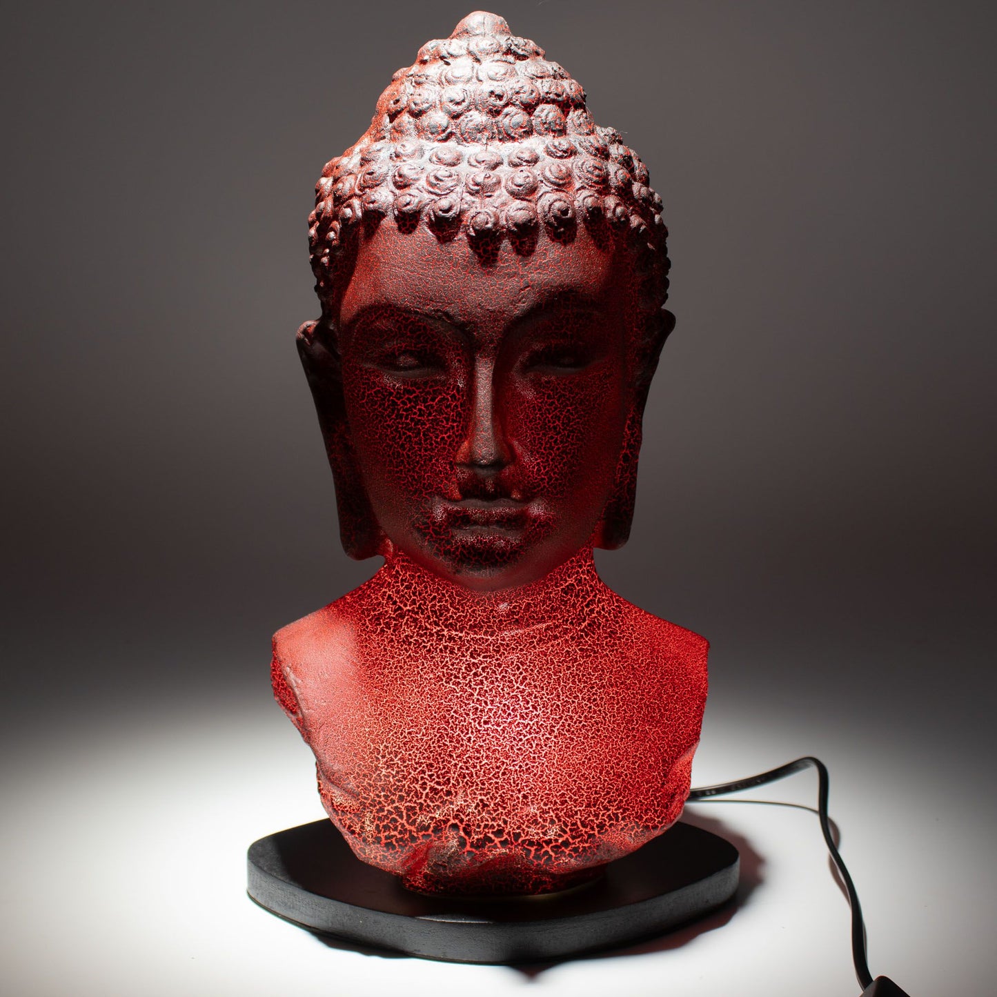 Molten Lava Buddha Bust LampMolten Lava Buddha Bust Lamp