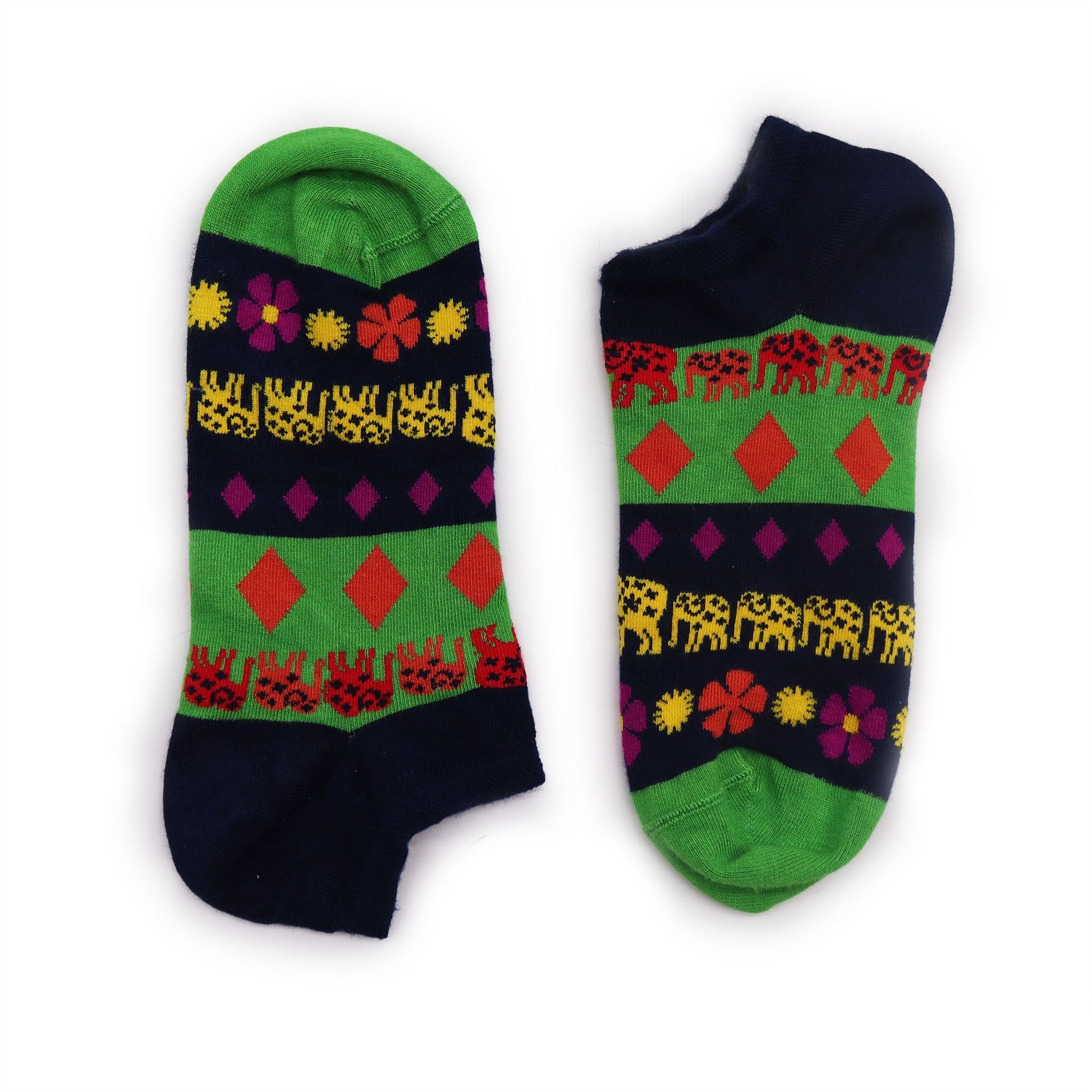 Hop Hare Bamboo Socks Low Lucky Elephant