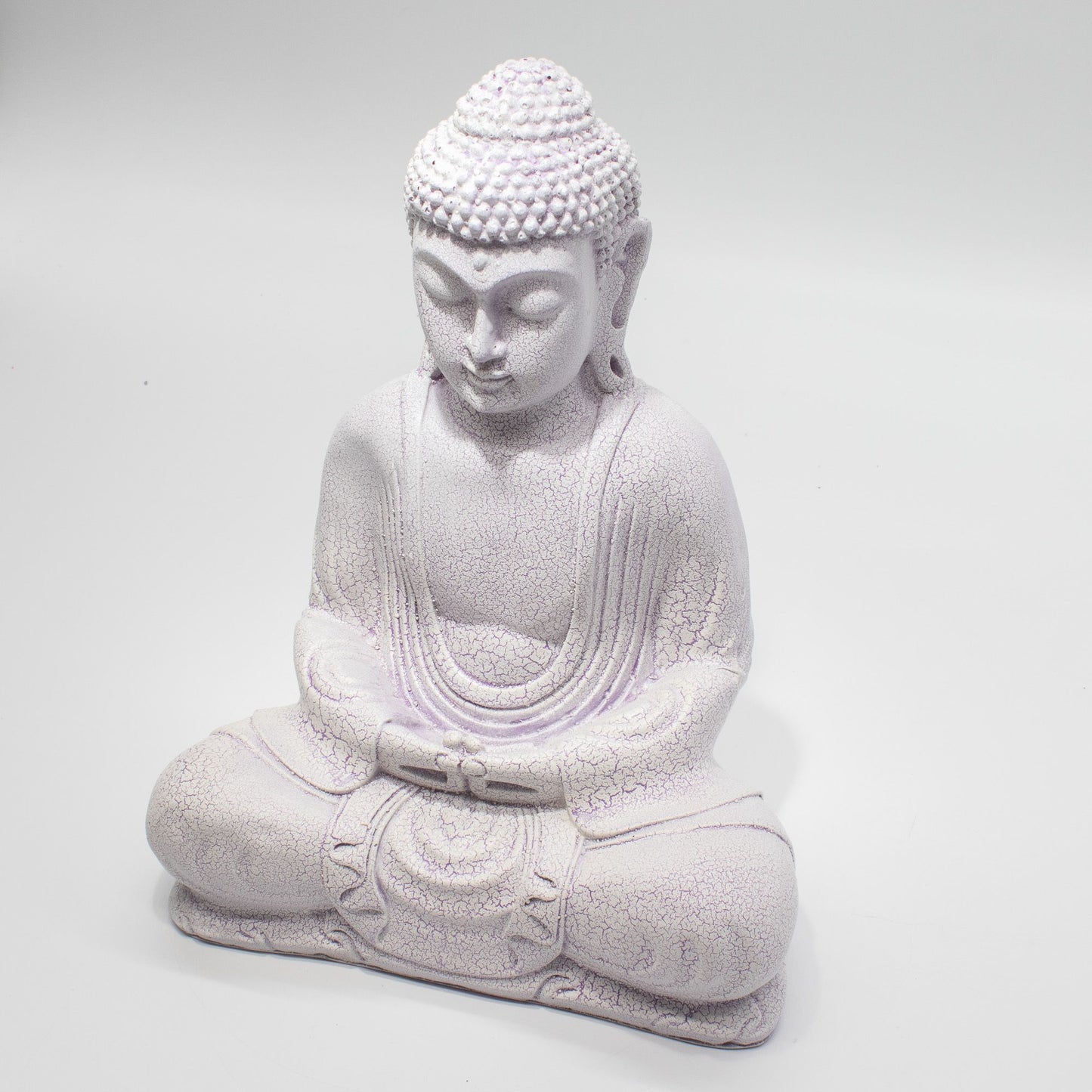 Lavender Meditation Buddha Lamp