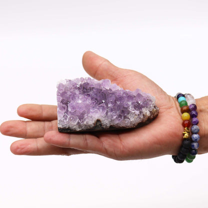Medium Natural Amethyst Standing Cluster