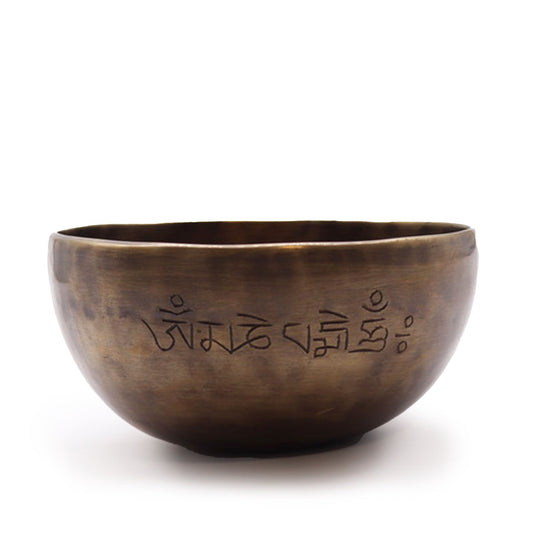 Medium Indian Moon Phase Singing Bowl - (approx 750g) - 15cm