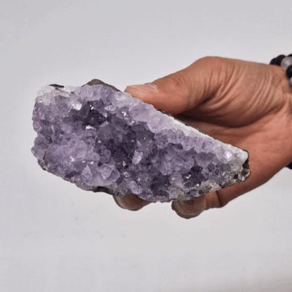 Medium Natural Amethyst Standing Cluster