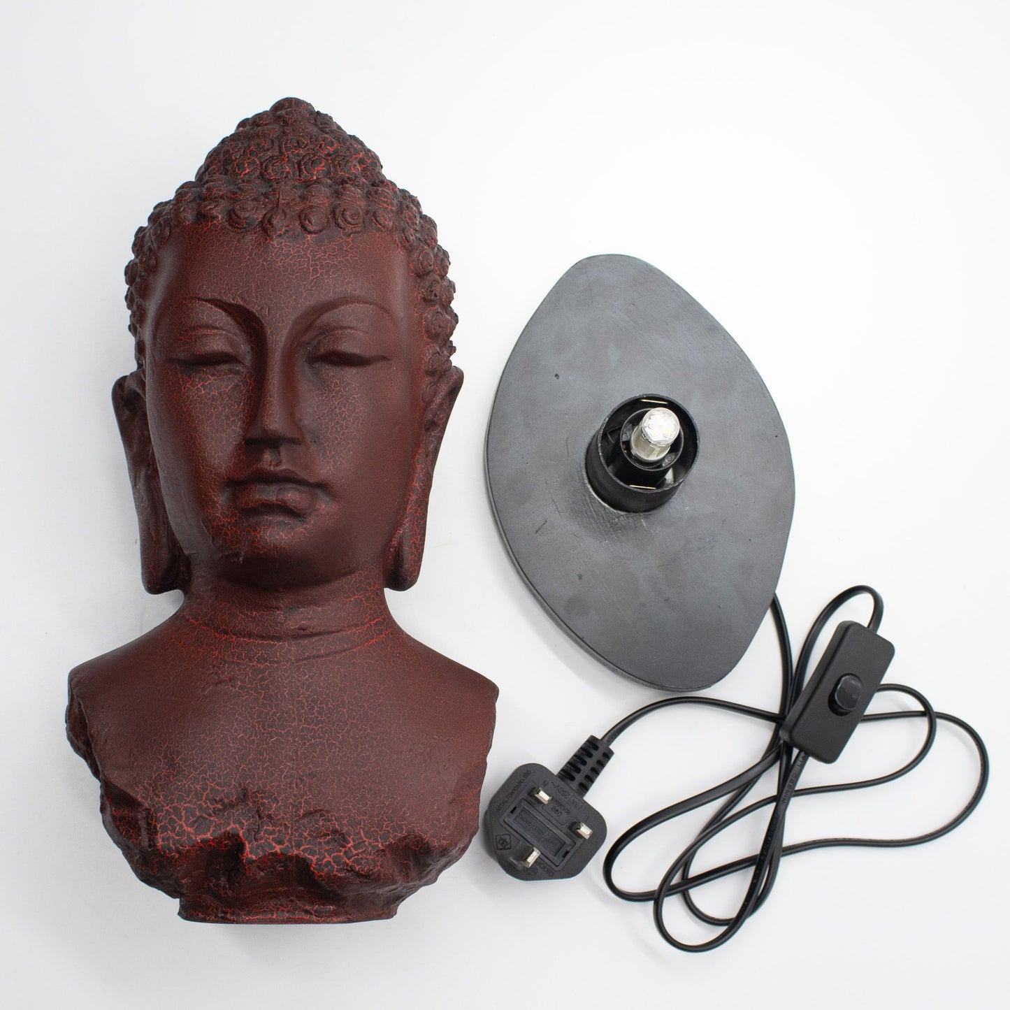 Molten Lava Buddha Bust LampMolten Lava Buddha Bust Lamp
