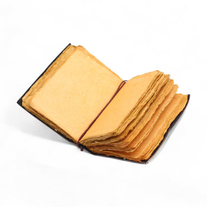 Fat Deckled Edge Leather Notebook – Every Day May Not Be Good