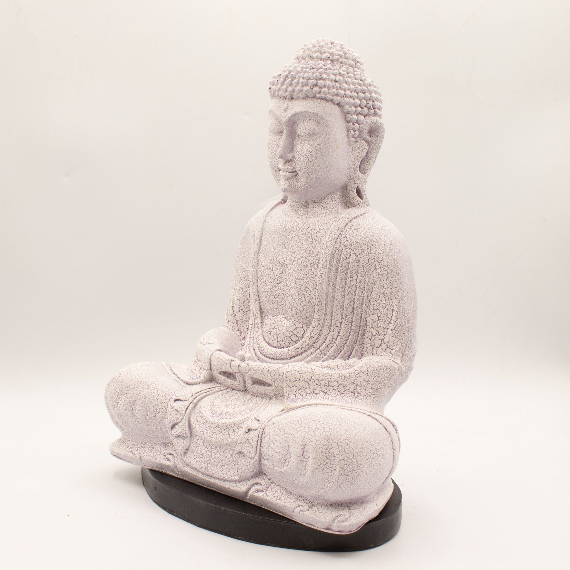 Lavender Meditation Buddha Lamp