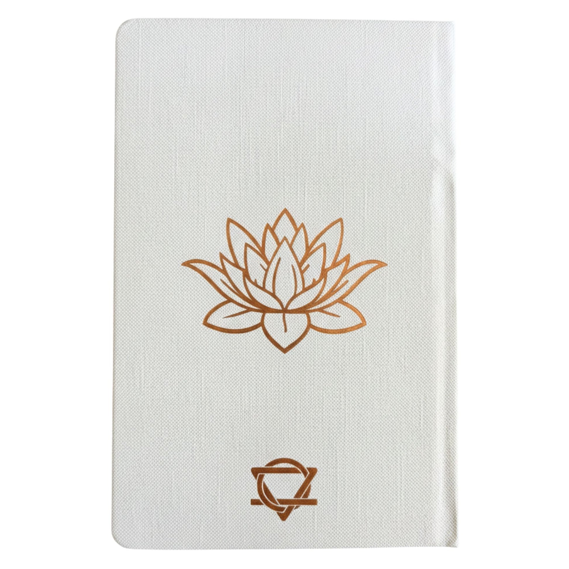 Wellness Journal - White - Rose Gold Tree of Life