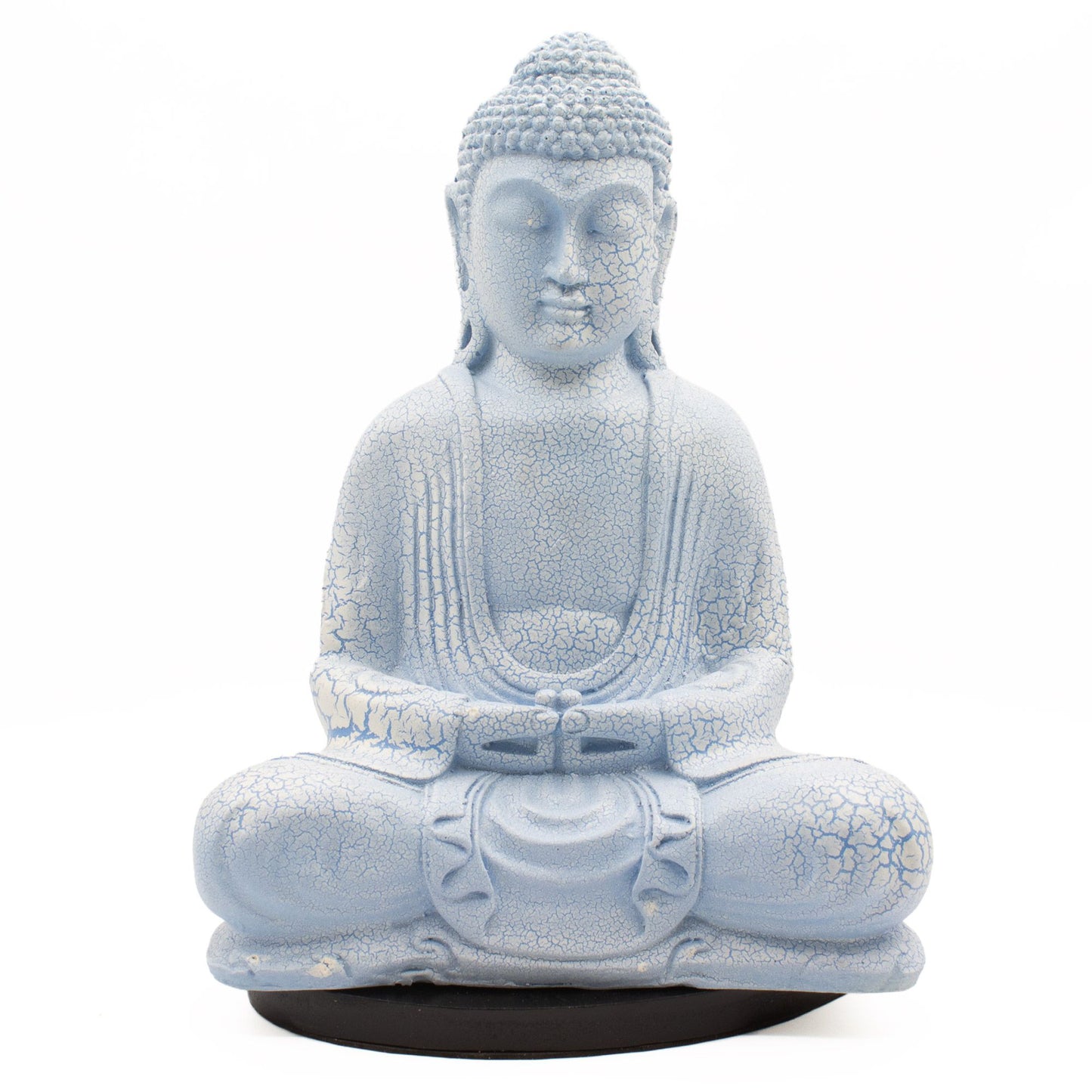 Sky Blue Meditation Buddha Lamp