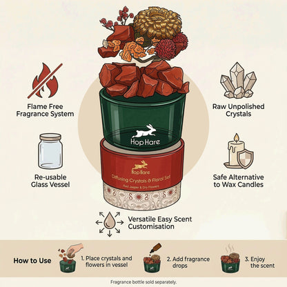 Hop Hare Diffusing Crystals & Floral Set - The Devil
