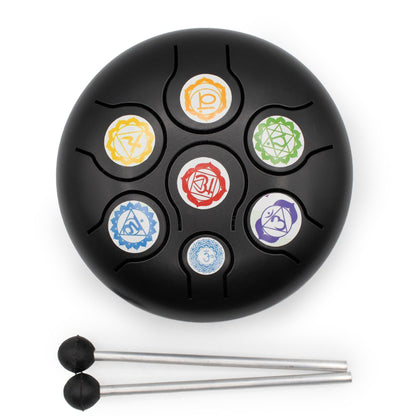 Low Med Hapi Drum Black Chakra