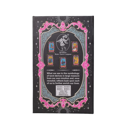 Gold Foil Tarot Card Set with Booklet
