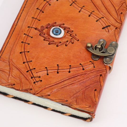 Light Brown Tan Book - Evil Eye Decor