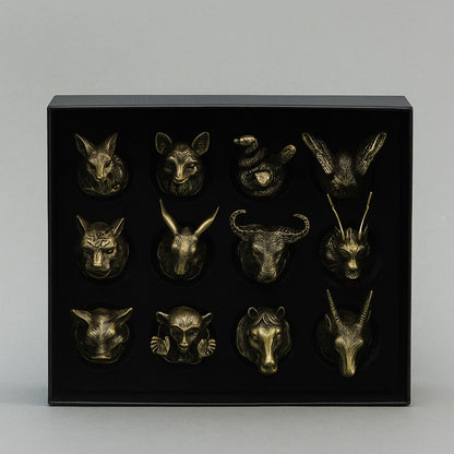 Gift Set of 12 Glasses (25ml) - Forest & Mystical Creatures