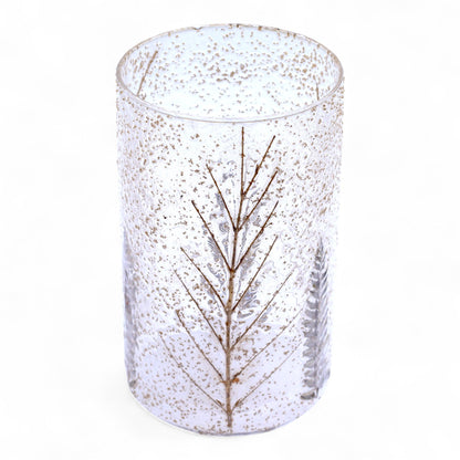 Natural Floral Glass - Tall Vase Candle Holder Primo