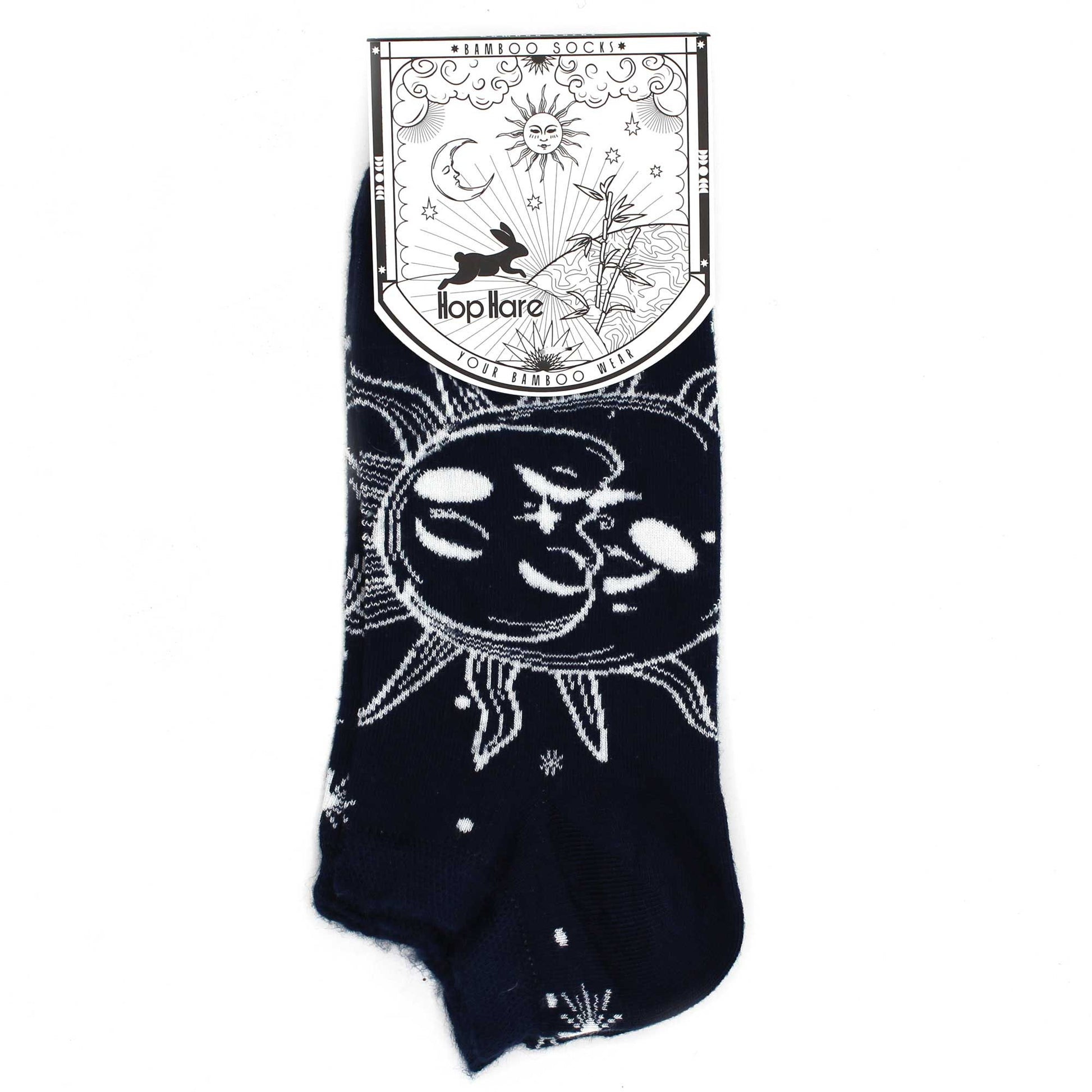 Hop Hare Bamboo Socks Low Sun and Moon