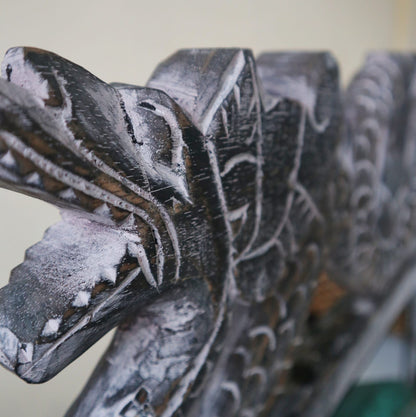 Temple Gong Balinese Verdigris Dragon