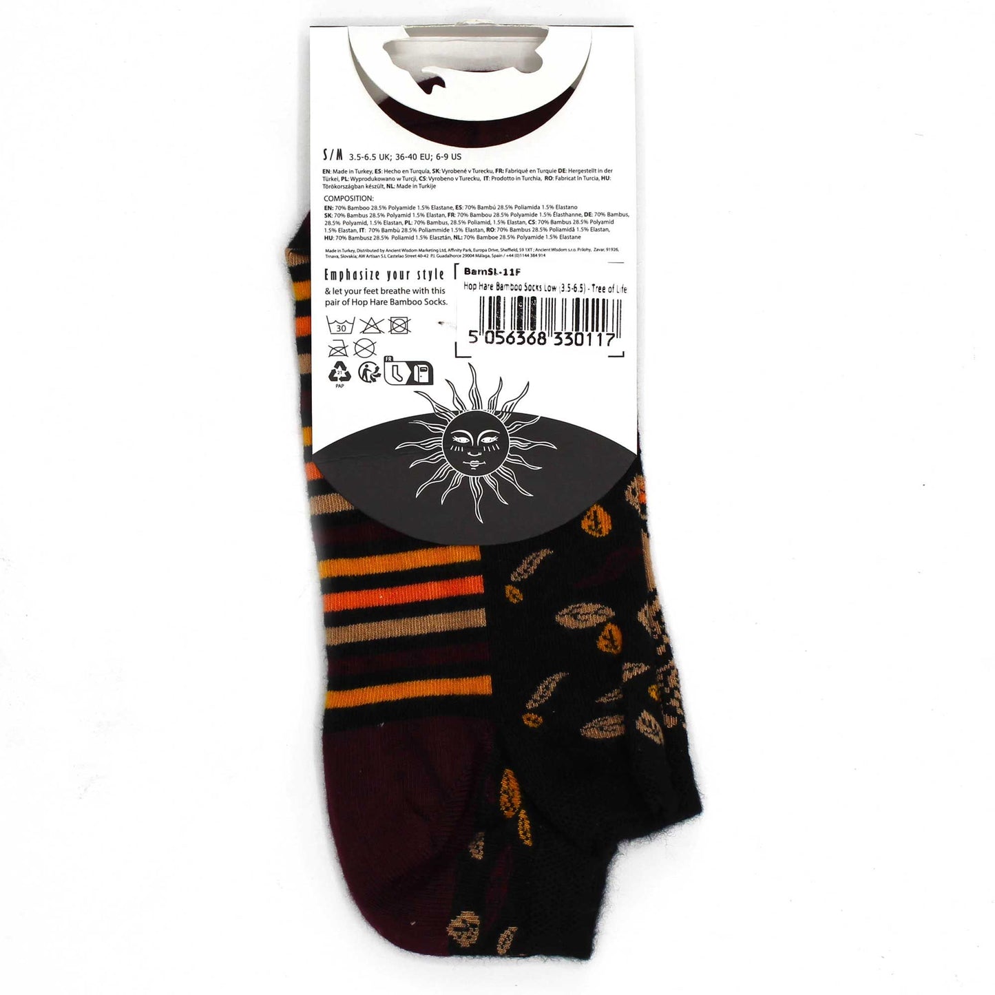 Hop Hare Bamboo Socks Low Tree of Life