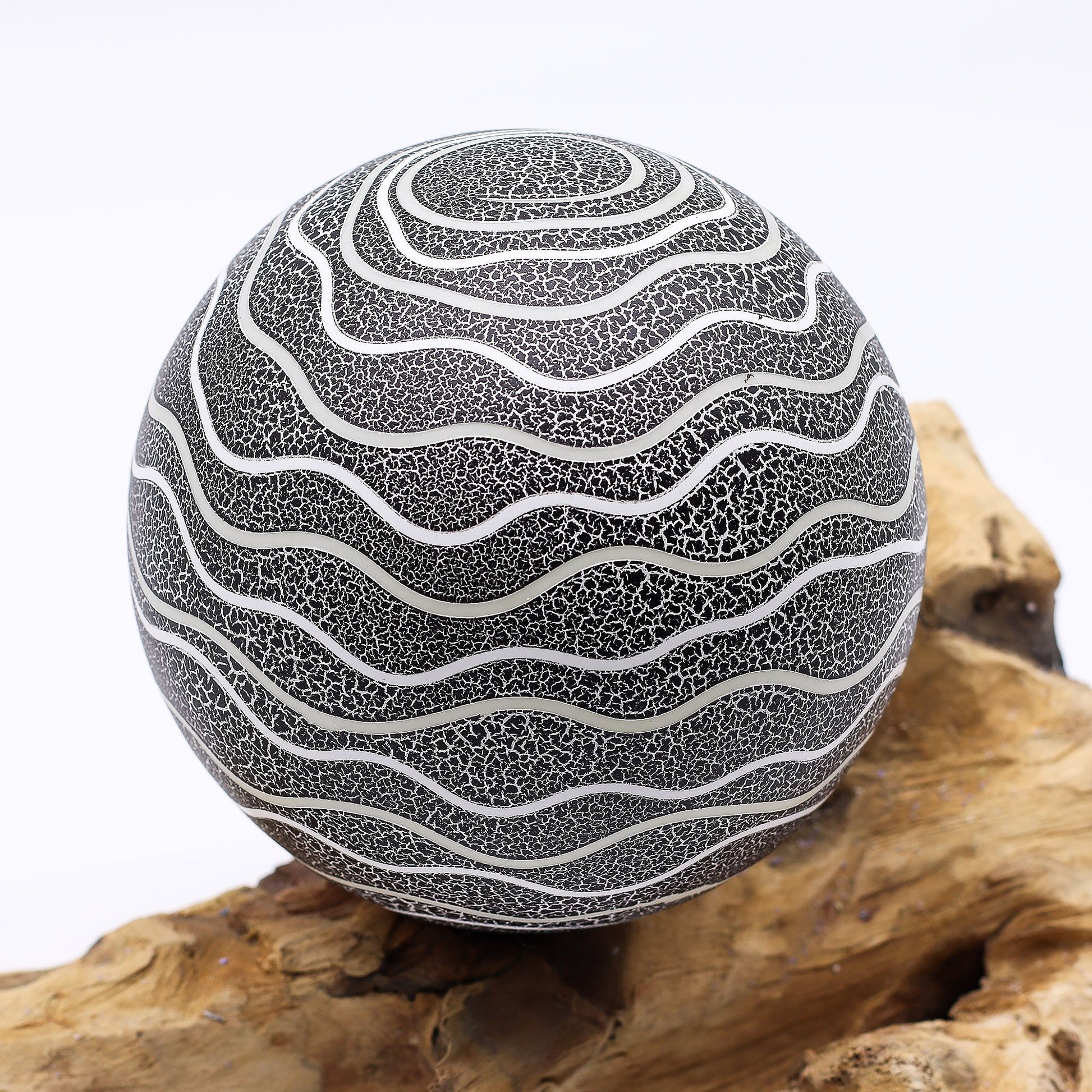 DriftGlow Lamp Grey Luna Shade