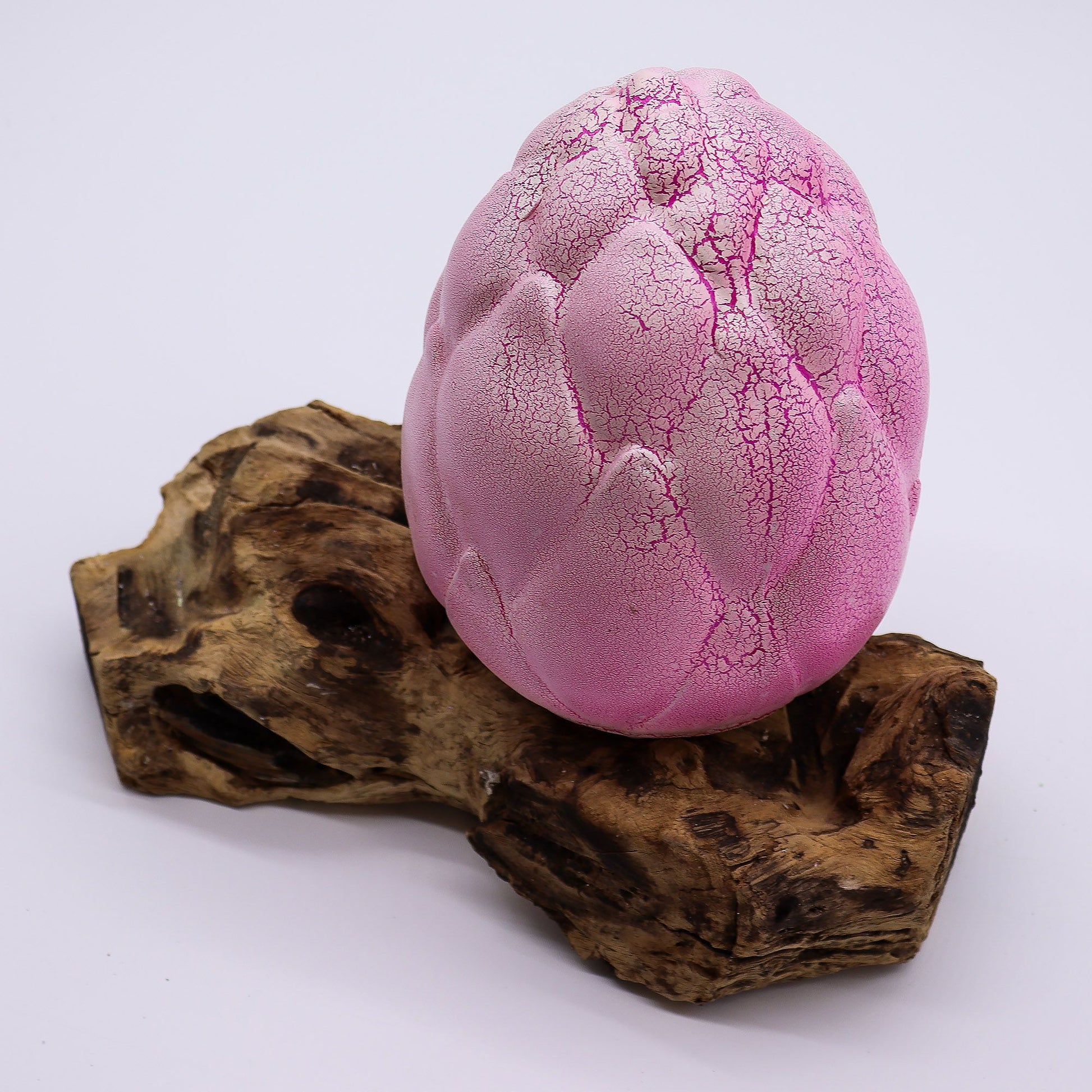 DriftGlow Lamp Crackle Lotus Flower Shade - Purple