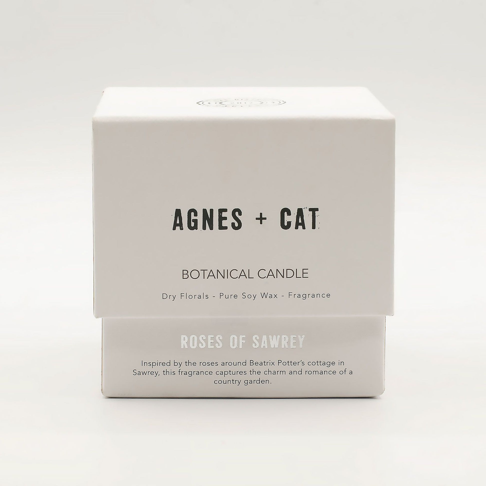 Agnes & Cat Botanical Soy Wax Candle - Roses of Sawrey