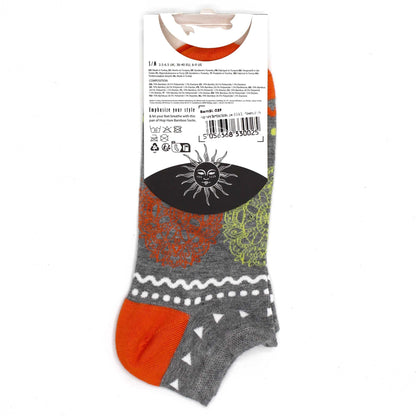 Hop Hare Bamboo Socks Low Flowers of Life