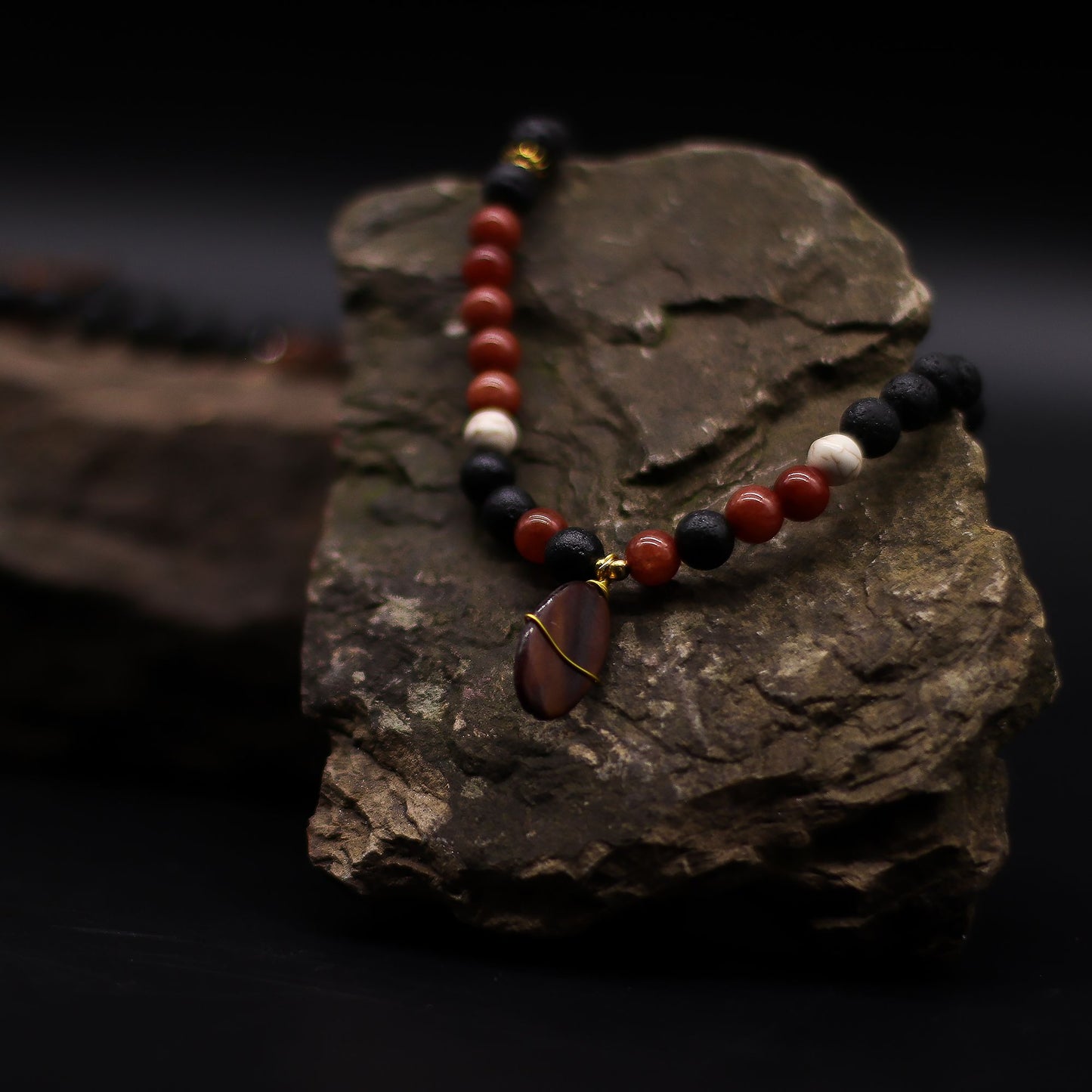 Essence of the Volcano Necklace - Protection
