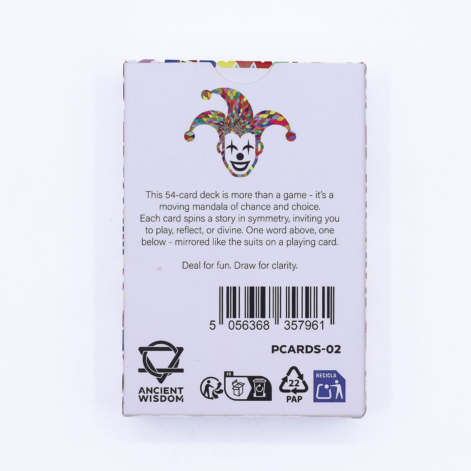 Mandala Playing & Oracle Cards – Kaleidoscope Symmetry