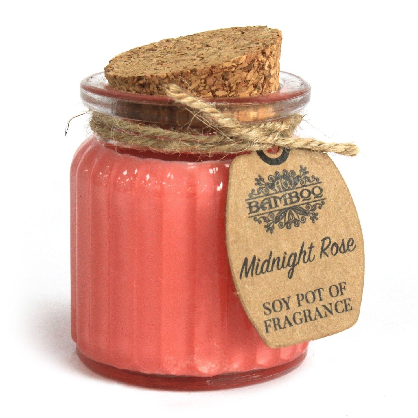 Midnight Rose Soy Wax Candle Pot Set