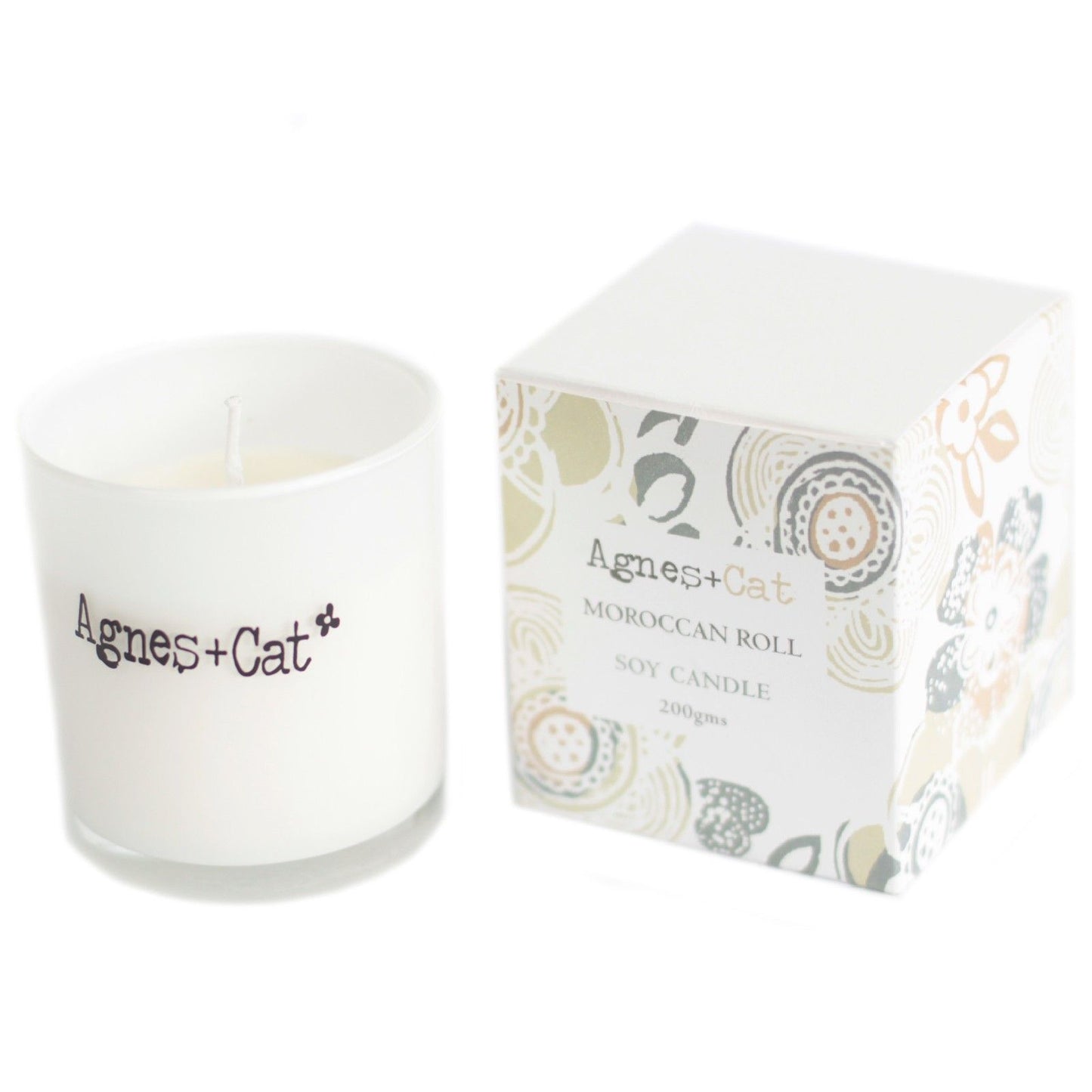 Agnes + Cat Votive Candle - Moroccan Roll