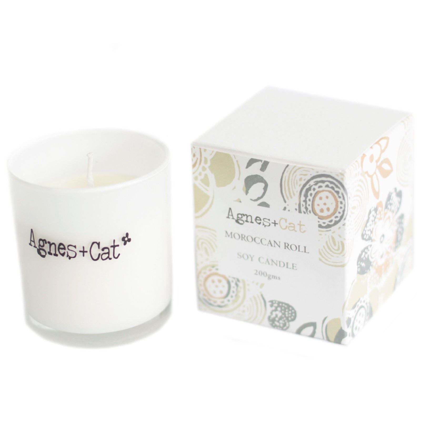 Agnes + Cat Votive Candle - Moroccan Roll