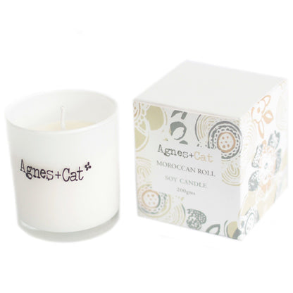 Agnes + Cat Votive Candle - Moroccan Roll