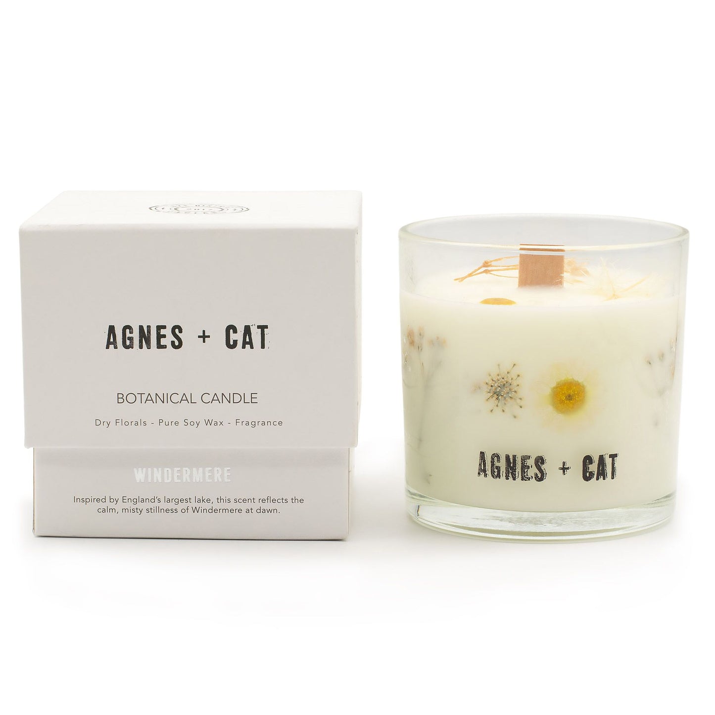 Agnes & Cat Botanical Soy Wax Candle - Windermere