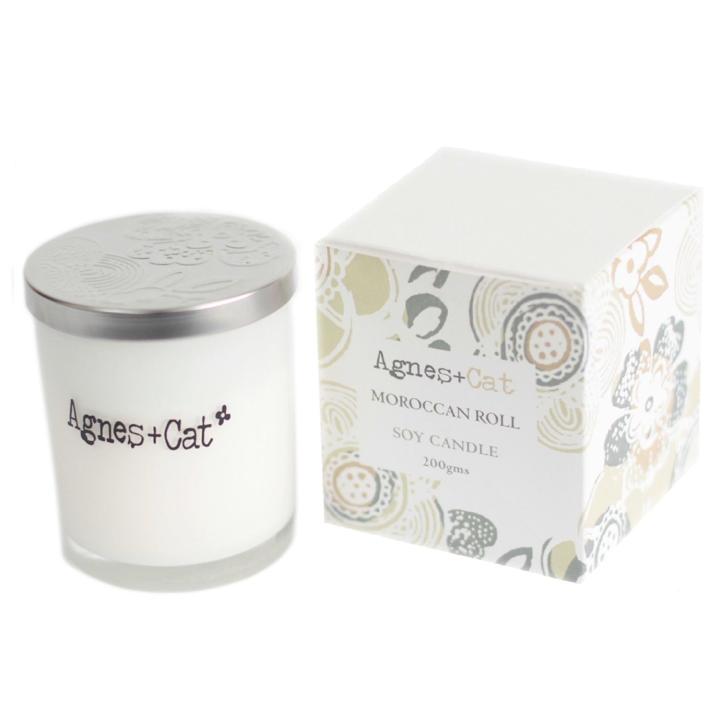 Agnes + Cat Votive Candle - Moroccan Roll
